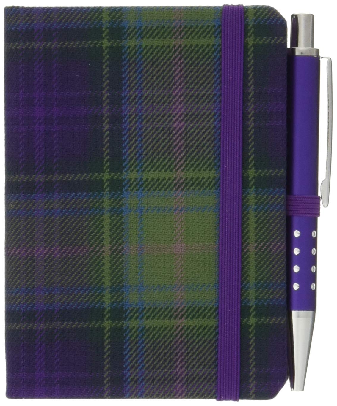 Heather Tartan: Mini Notebook with Pen: 10.5 x 7cm: Scottish Traditions: Waverley Genuine Tartan Cloth Commonplace Notebook (Waverley Scotland Tartan Cloth Notebooks)
