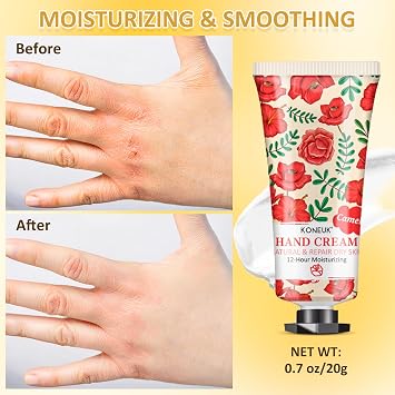 KONEUK 8 Pack Hand Cream Set, Bridesmaid Gifts, Wedding Favors