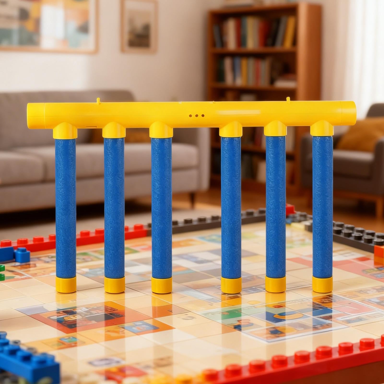 Jeu d'Attraper des Bâtons Sensoriel Interactif pour Adultes Entraînement Réaction