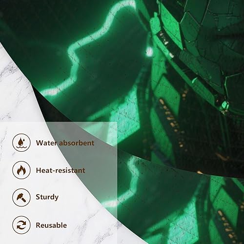 Miniatura 3 de Salvamanteles a prueba de calor para olla de cocción de 15 pulgadas, resistente al calor, utensilios de cocina, protege alfombrilla de para cocina