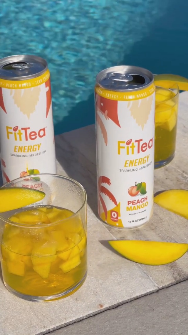 Amazon.com : FitTea Healthy Energy Drink 12 Fl Oz - Peach