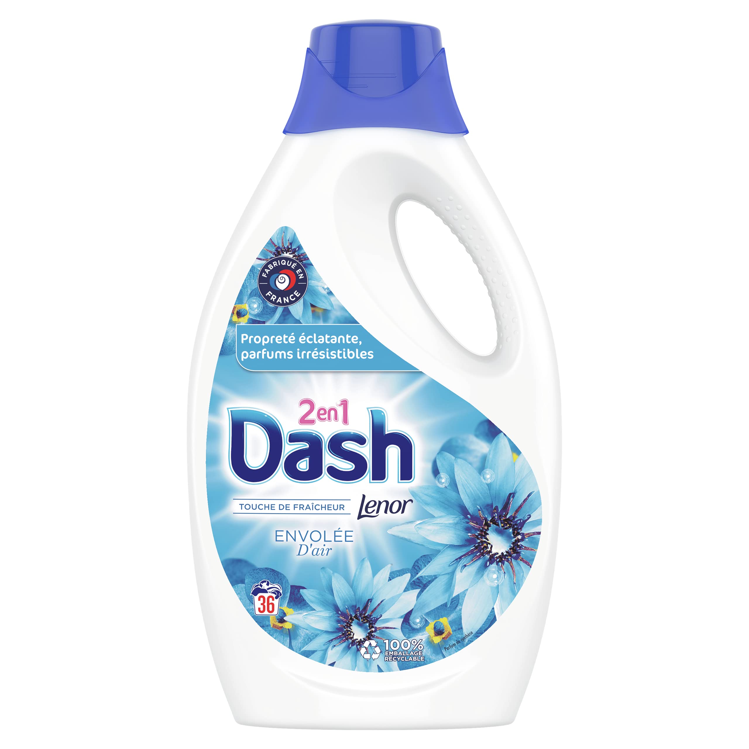 Dash 2 en 1 - Lavadora líquida (36 lavados)