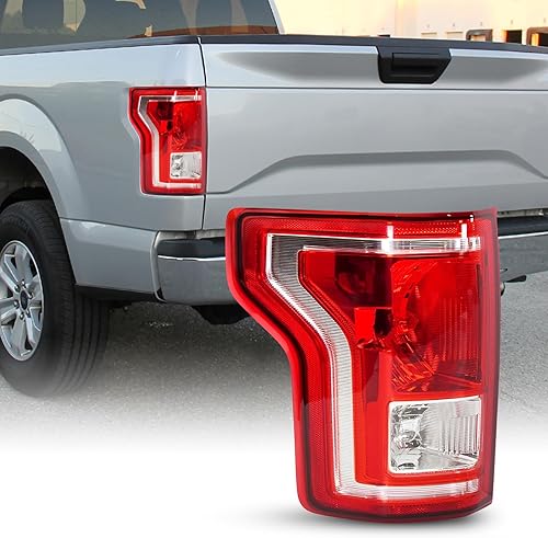 Miniatura 8 de AUTOONE F150 - Conjunto de luces traseras de repuesto para Ford F-150 SSVFord F-150 SSV 2015 2016 2017 Ford F-150 Lariat, XL, XLT, lado del