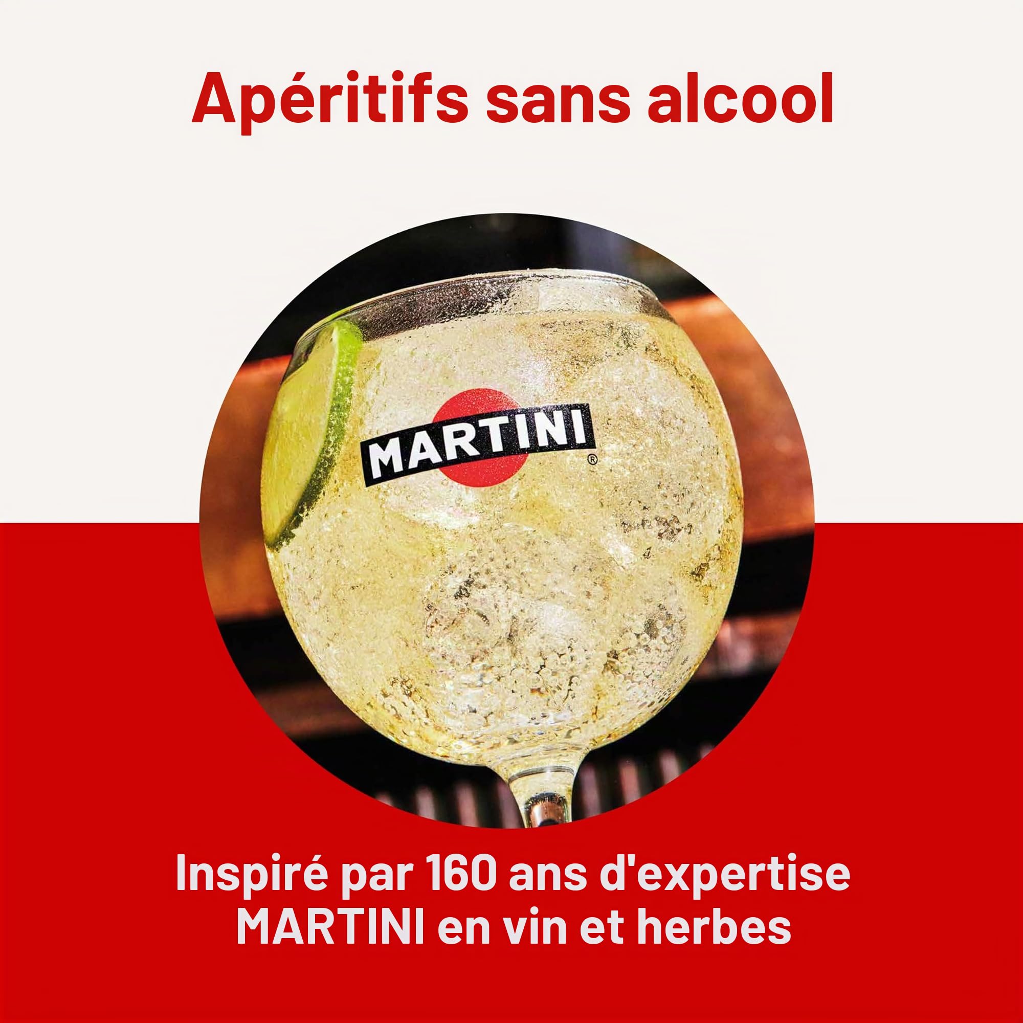 MARTINI L'Apéritivo Floréale Apéritif sans alcool 75 cl