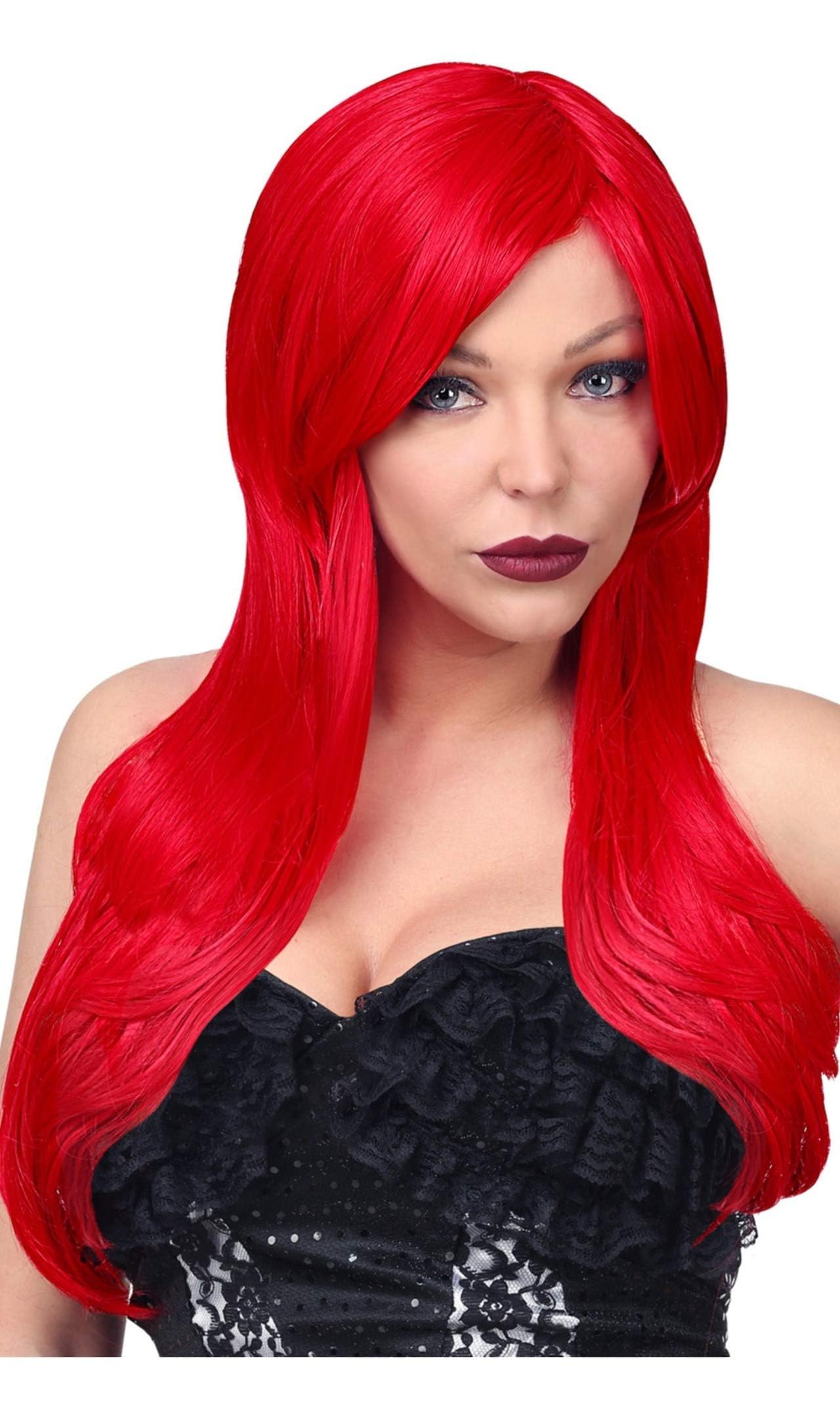 Widmann 02108 Alicia Cosplay Dream Hair Wig Red
