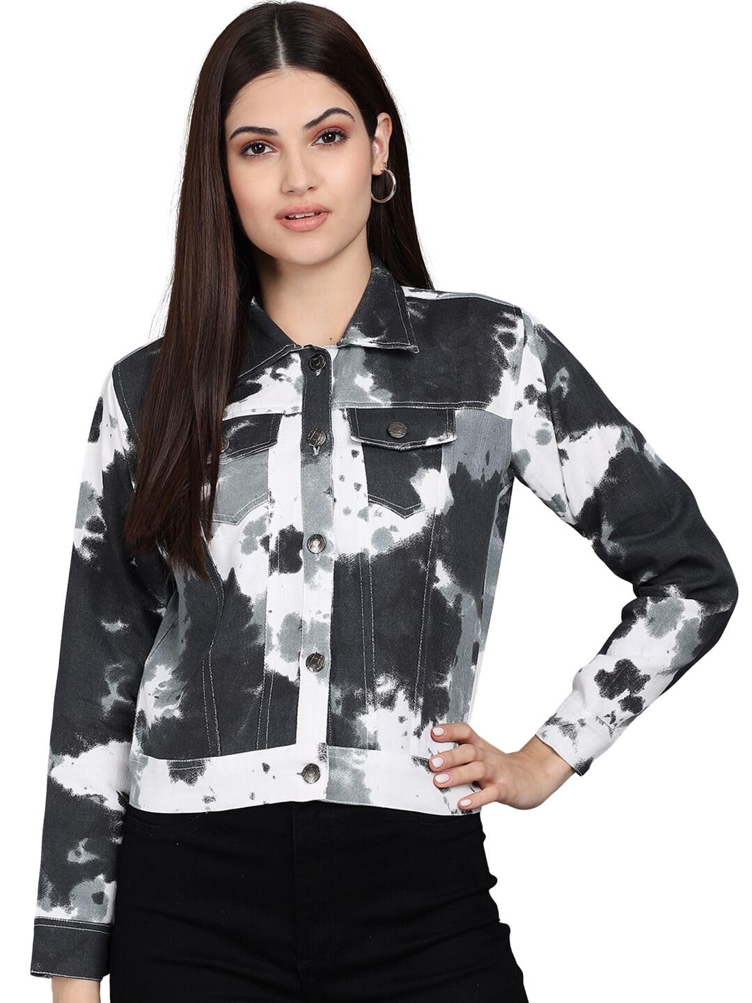 tandul Women’s Jacket Multicolor Jacket with Unique Design, Boost Your Style with Fashion Wear for Women & Girls (4342)-picture-25