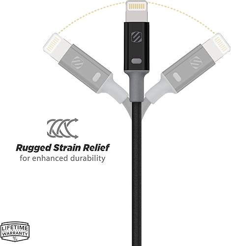 Miniatura 3 de SCOSCHE Strikeline, 3 pies, Blanco