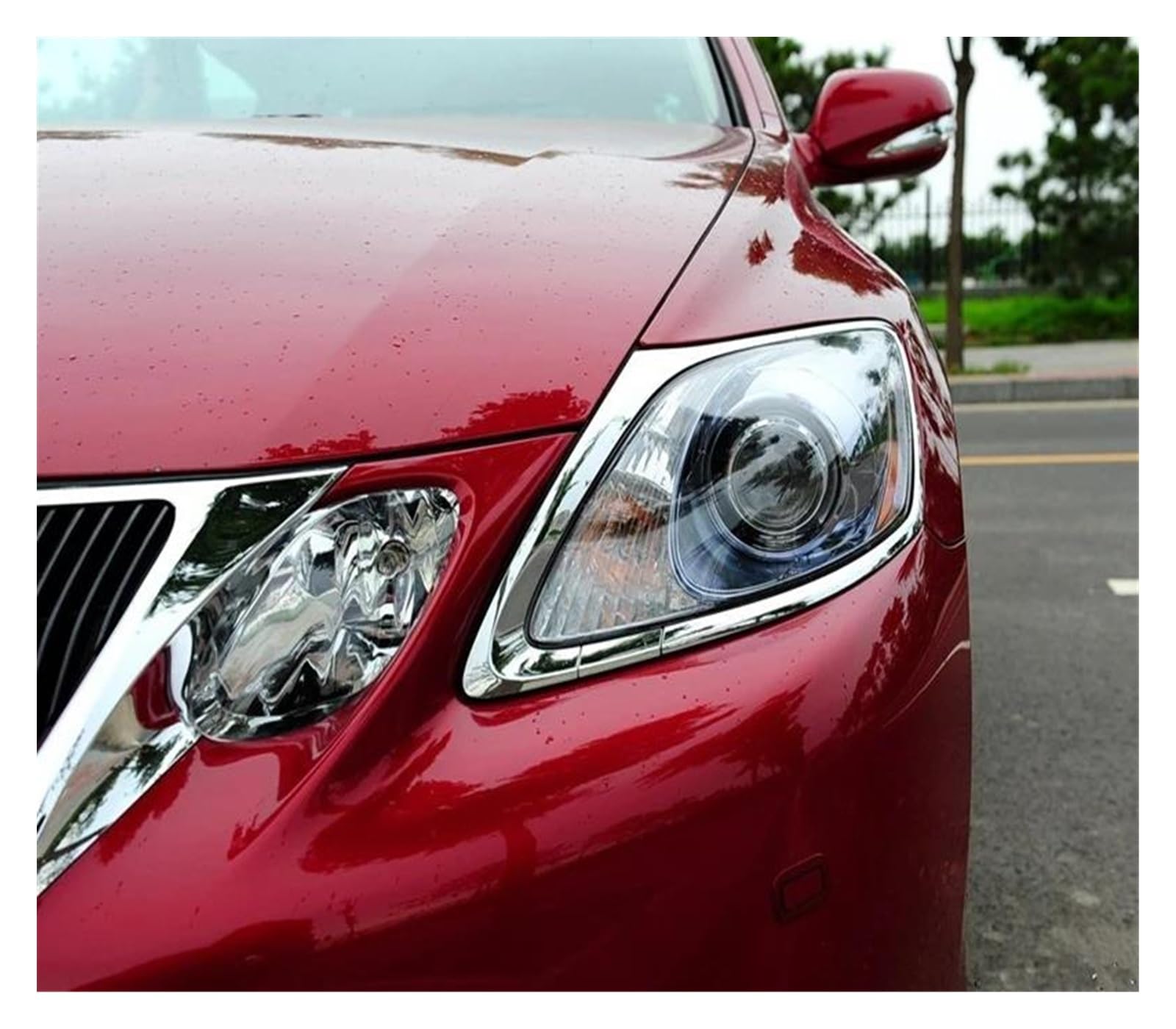 Coche Lámpara Cubierta Para Lexus GS300 GS430 GS450h GS460 2004 2005-2010 2011 Cubierta Faro Coche Lente Faro Cubierta Carcasa Coche Lente Faro Coche(Left and Right)