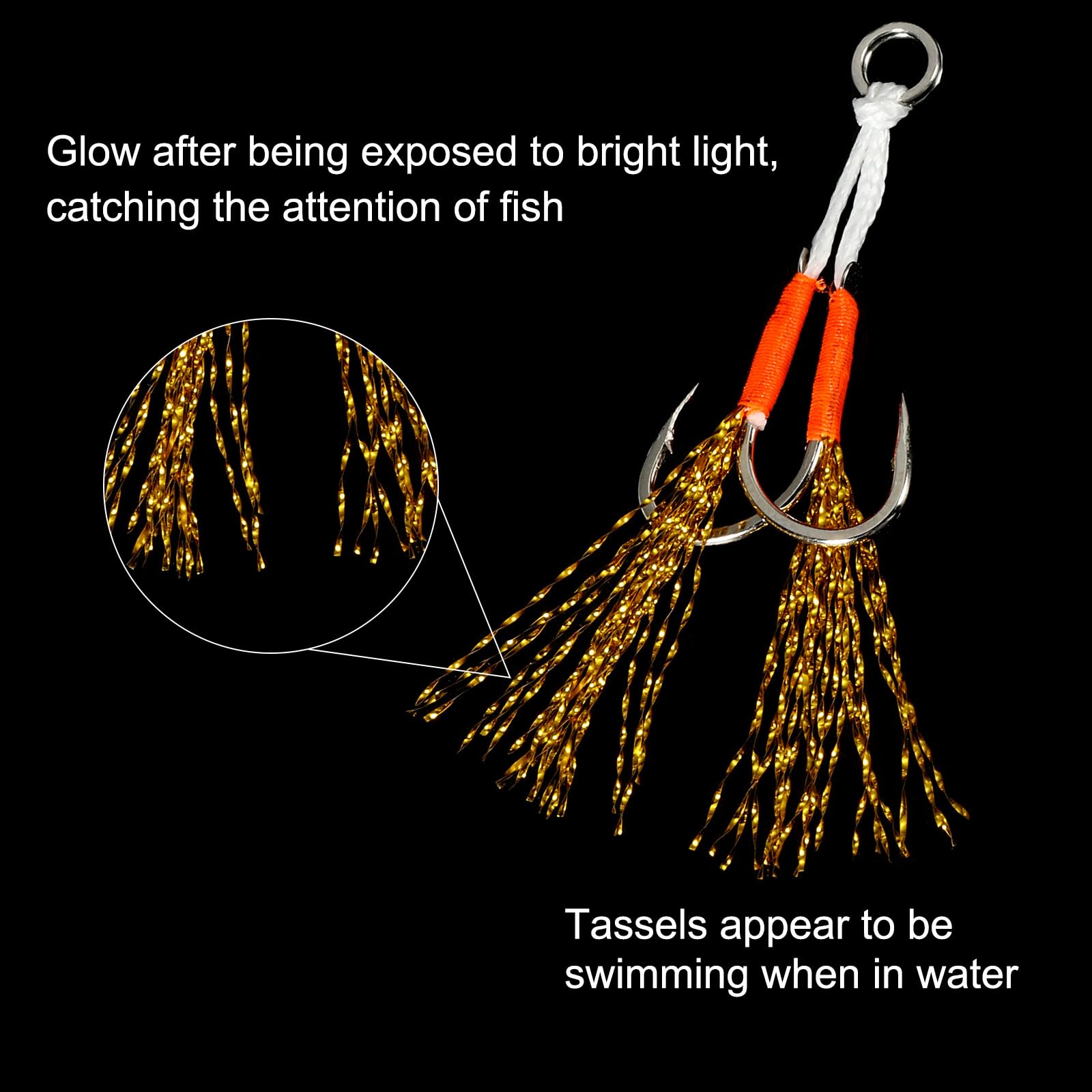 PATIKIL Double Fishing Assist Hooks Kit - Image 4