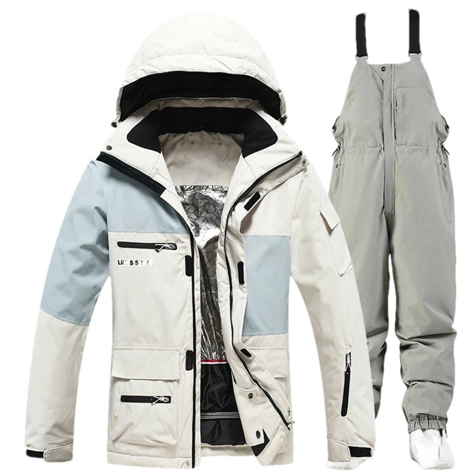 Ensembles de snowboard et vestes de ski pour hommes robustes - 3