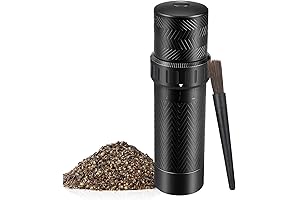Popwoods Manual Pepper Grinder, Grind More Pepper with Less Work