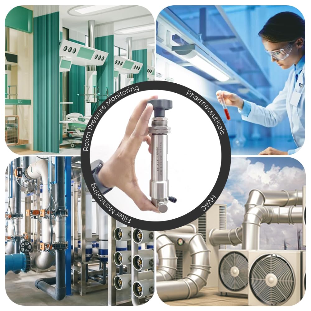 Calibratore di pompa a bassa pressione per HVAC, laboratori, prodotti farmaceutici | Calibratore di pressione manuale per HVAC, laboratori, prodotti farmaceutici | Modello: IK-LPP-01