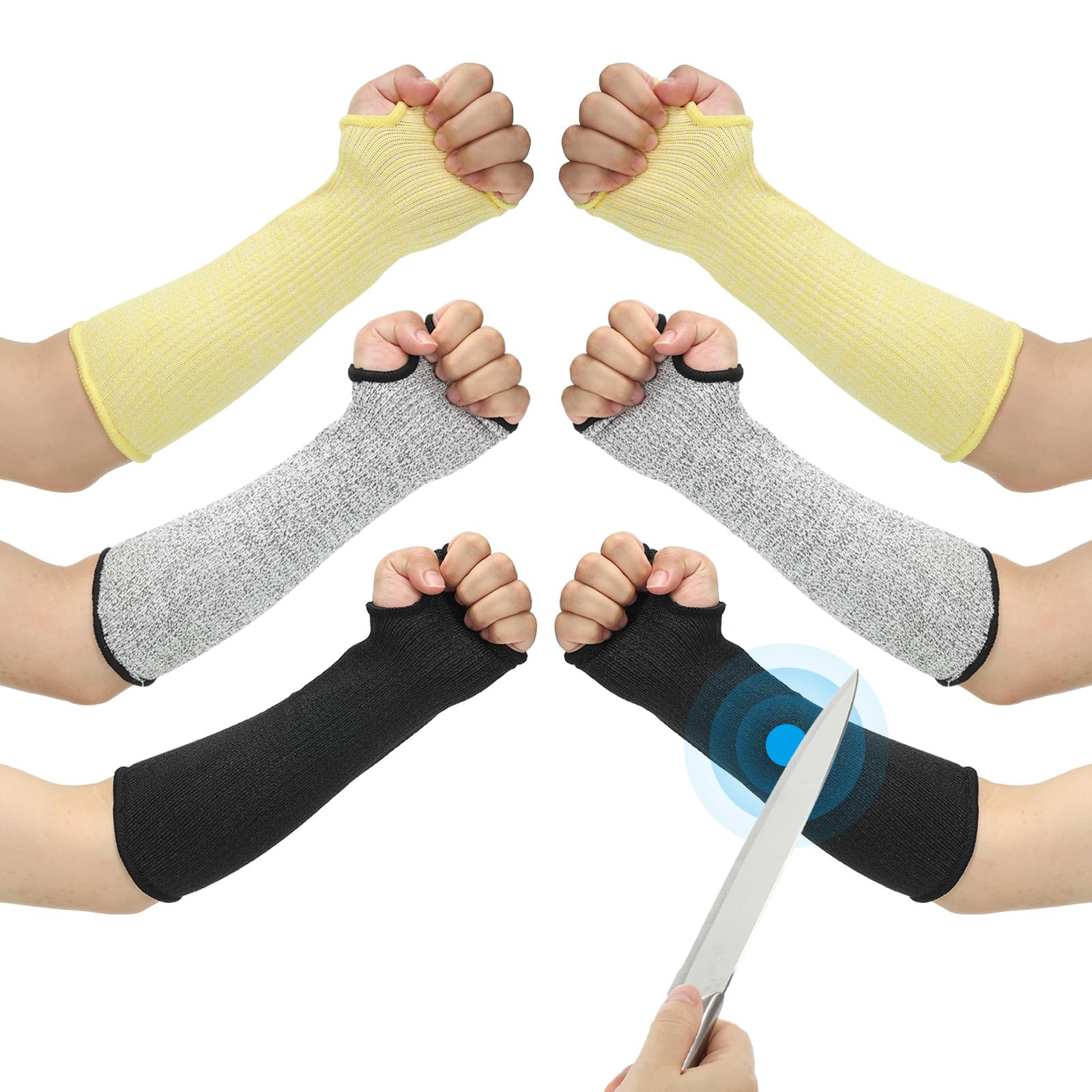 PATIKIL 12 Inch Cut Resistant Sleeve
