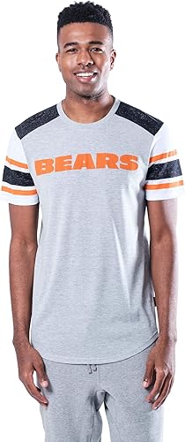 Miniatura 10 de Ultra Game NFL - Camiseta raglán de manga corta para hombre