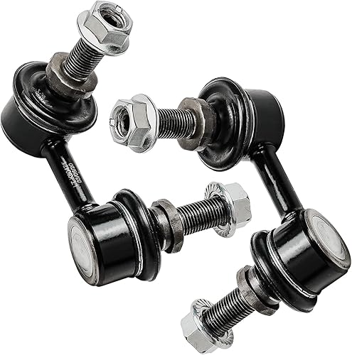 Miniatura 7 de Detroit Axle - Kit de suspensión de 12 piezas para Nissan Pathfinder Frontier Xterra, 4 brazos de control inferior y superior, 4 barras de