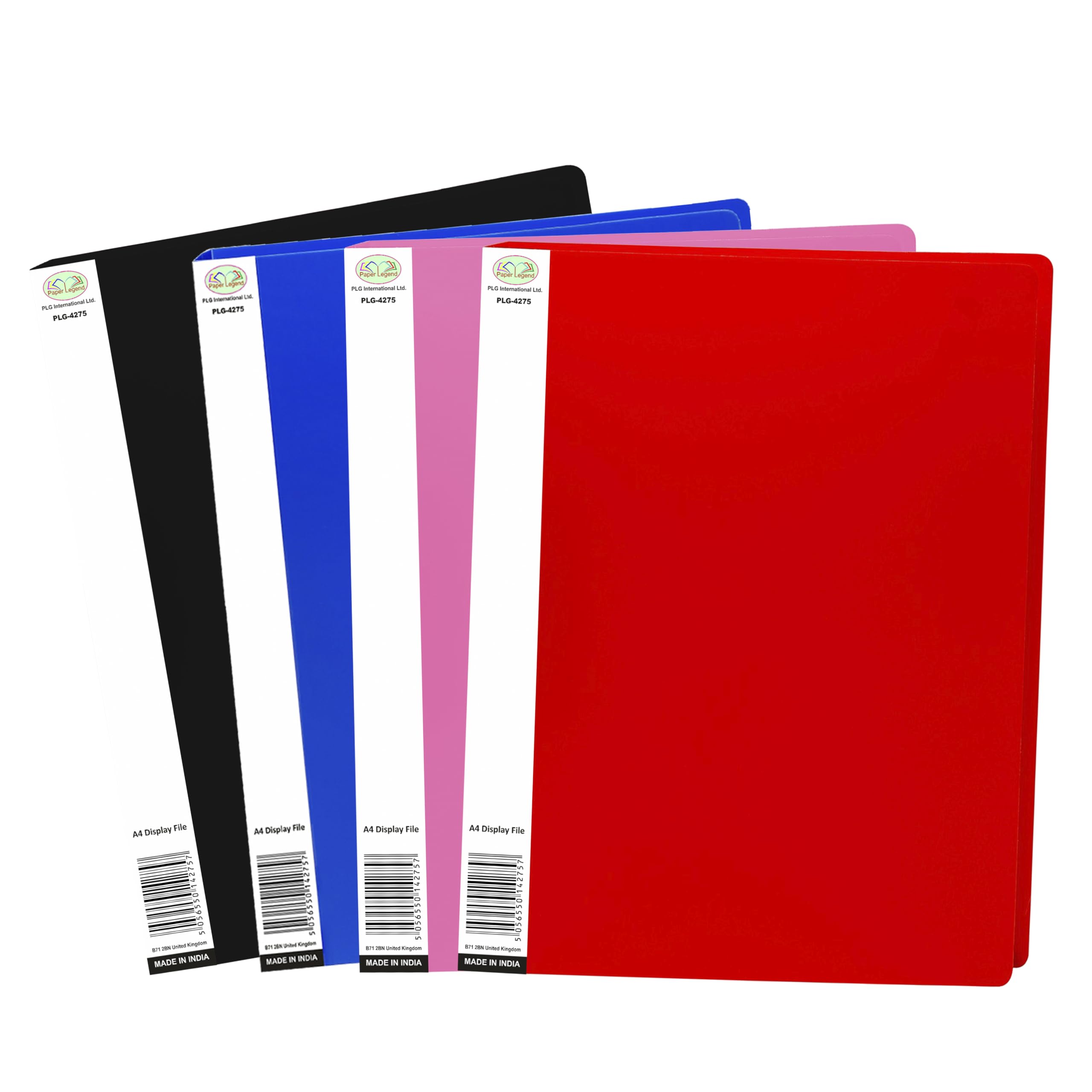 1 x A4 Display Book 20 Pocket | Presentation Folder | Home and Office Use (Random) — image 1