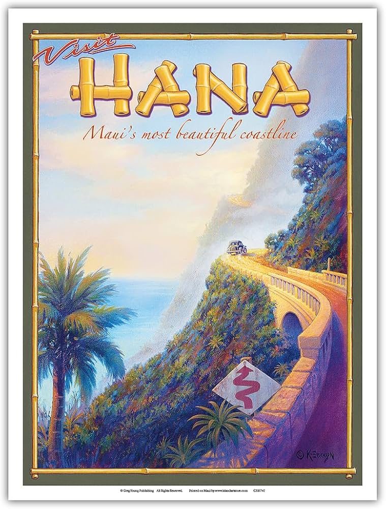 Amazon.com: Visit Hana - Maui's Most Beautiful Coastline - Hawaii