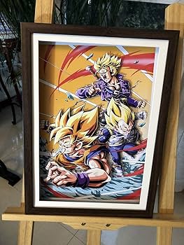 Amazon.co.jp: ArtFun ドラゴンボール オリジナル手作り立画 グッズ