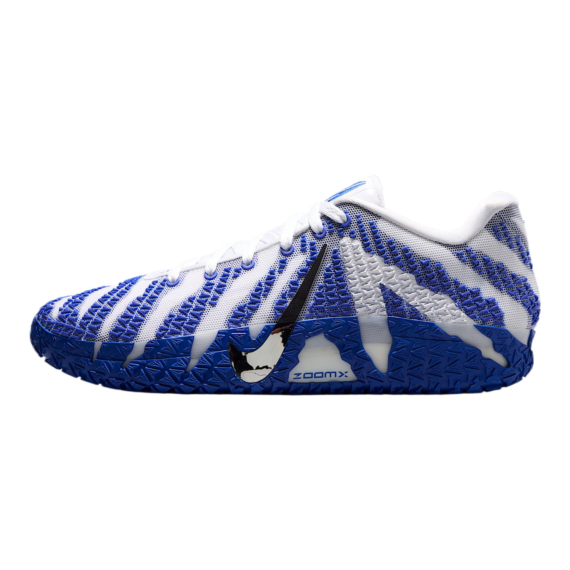 Ja 3 Basketball Shoes (White/Game Royal/Metallic Silver)