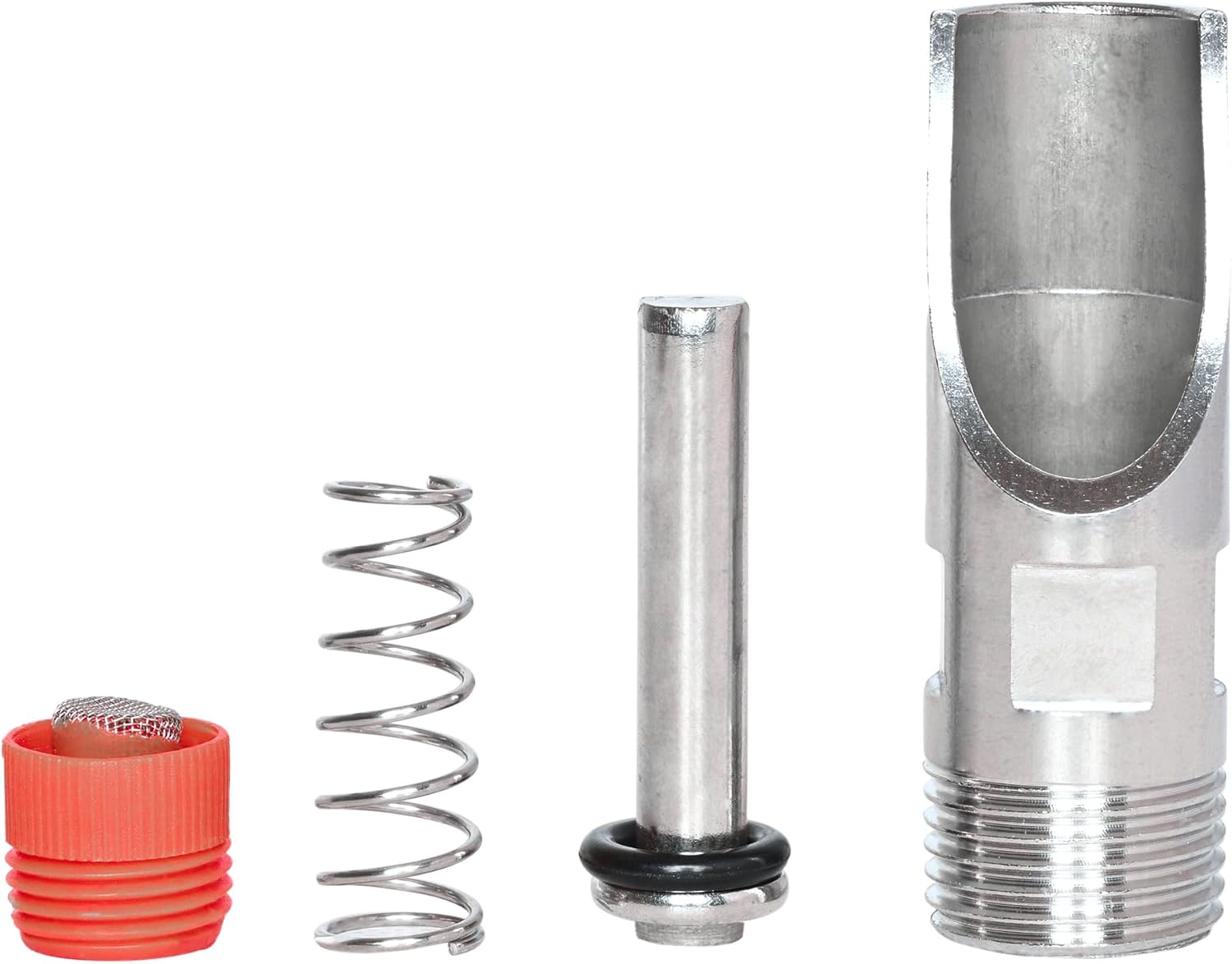 Pig Waterer Nipples Barrel Kit | Stainless Steel Automatic Hog Nipple Drinker Feeder | Easy Install for Piglets & Livestock