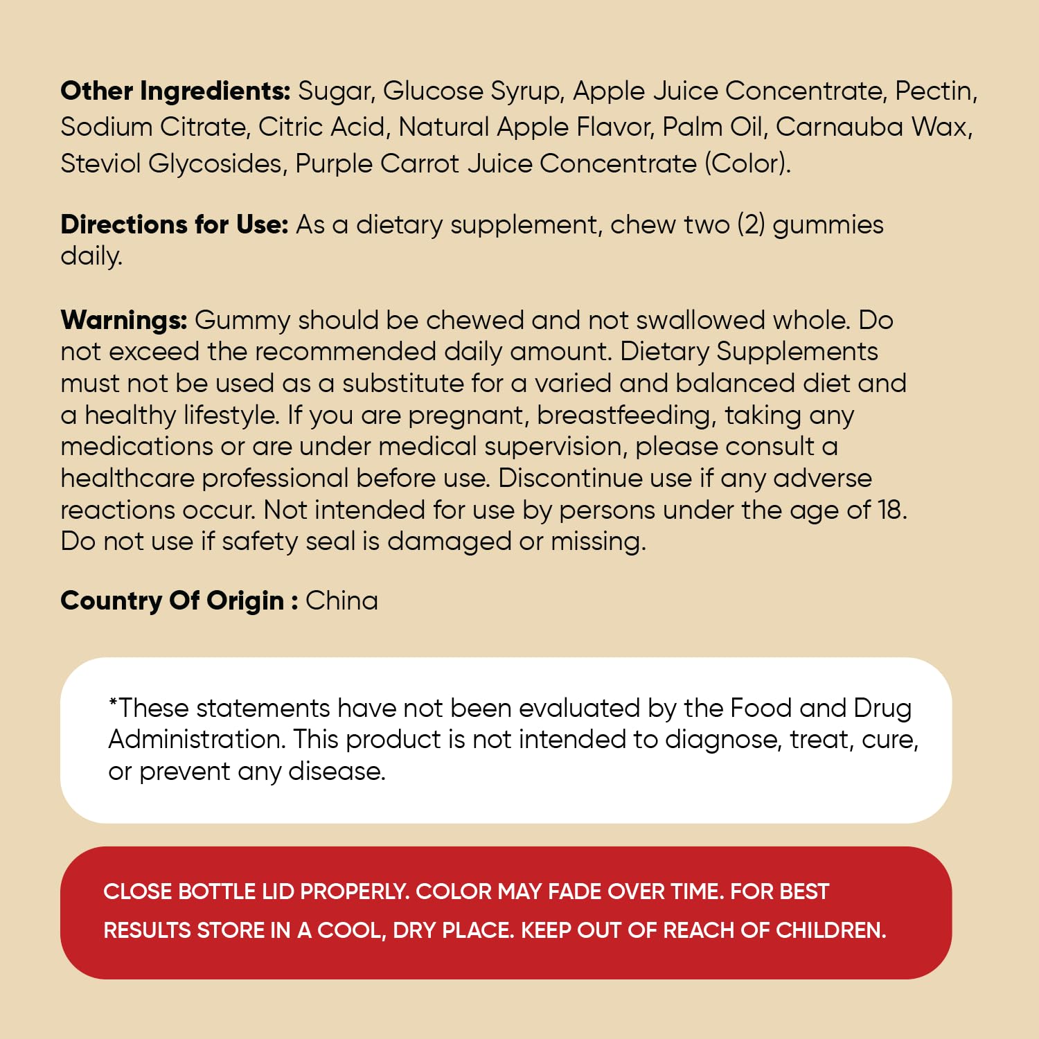 WeightWorld Apple Cider Vinegar Gummies with Mother 1000mg | 45 Days Supply — Amazon image 7