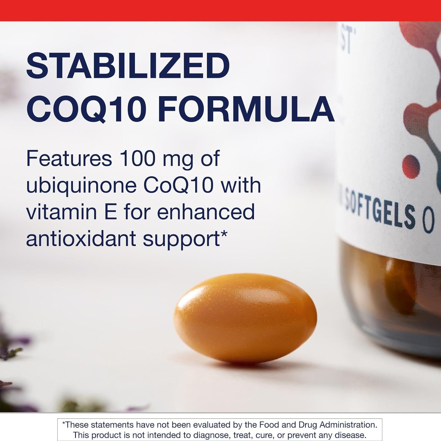 Metagenics CoQ10 ST-100-100 mg Ubiquinone with Vitamin E for Heart, Energy & Antioxidant Support* - Non-GMO, Gluten-Free, Soy-Free - GMP Certified Facility - 60 Softgels - Image 3