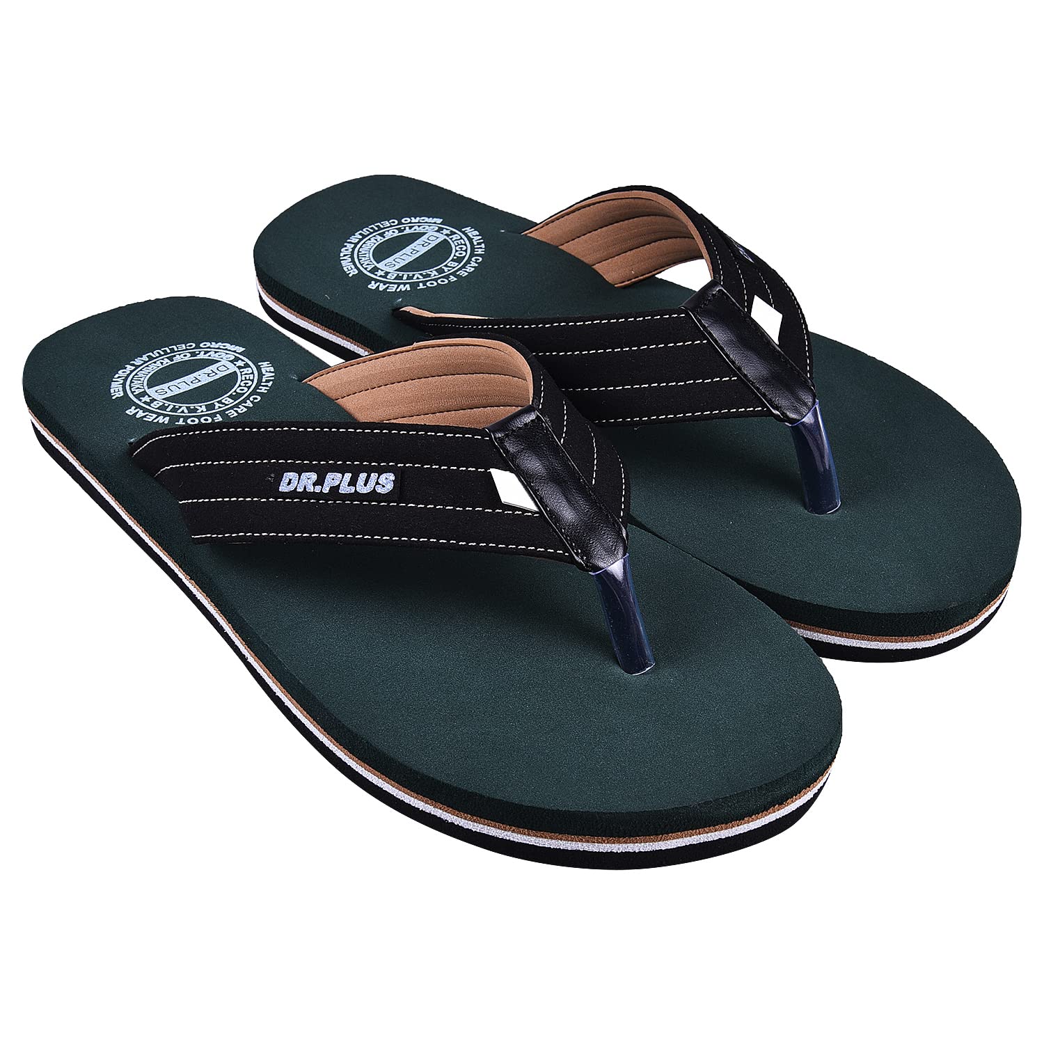 DR PLUS Mens Healthcare, Diabetic and Orthopedic MCR/MCP Footwear/Sandals/Slipper/Chappal-(SD-303_Green_8) (B0BZL9GPSL) Amazon Price History, Amazon Price Tracker