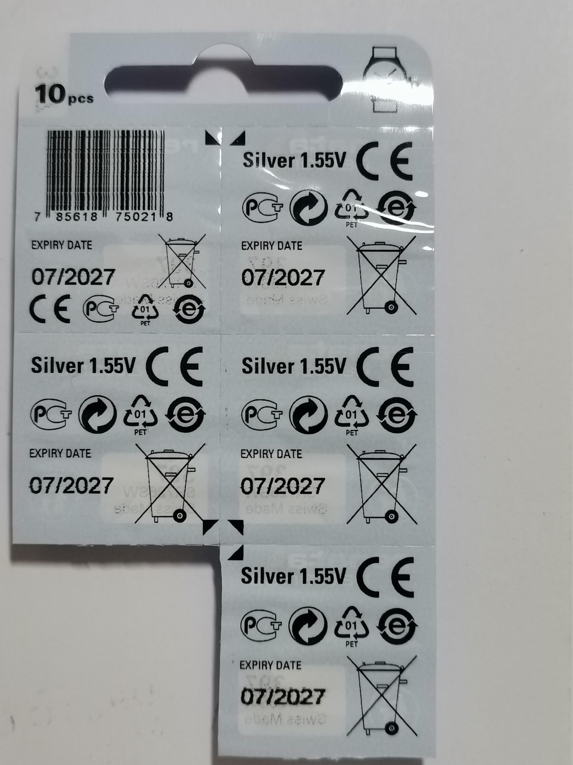 Renata, Batteria Per Orologio SP 394 ///; (380 ) SR936SW (SR45, AG9 - Foto 6