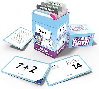 Addition Flash Cards Math Flash Cards for Parents Teachers | Addition Game Activity | Math Games for Kids | Addition Facts