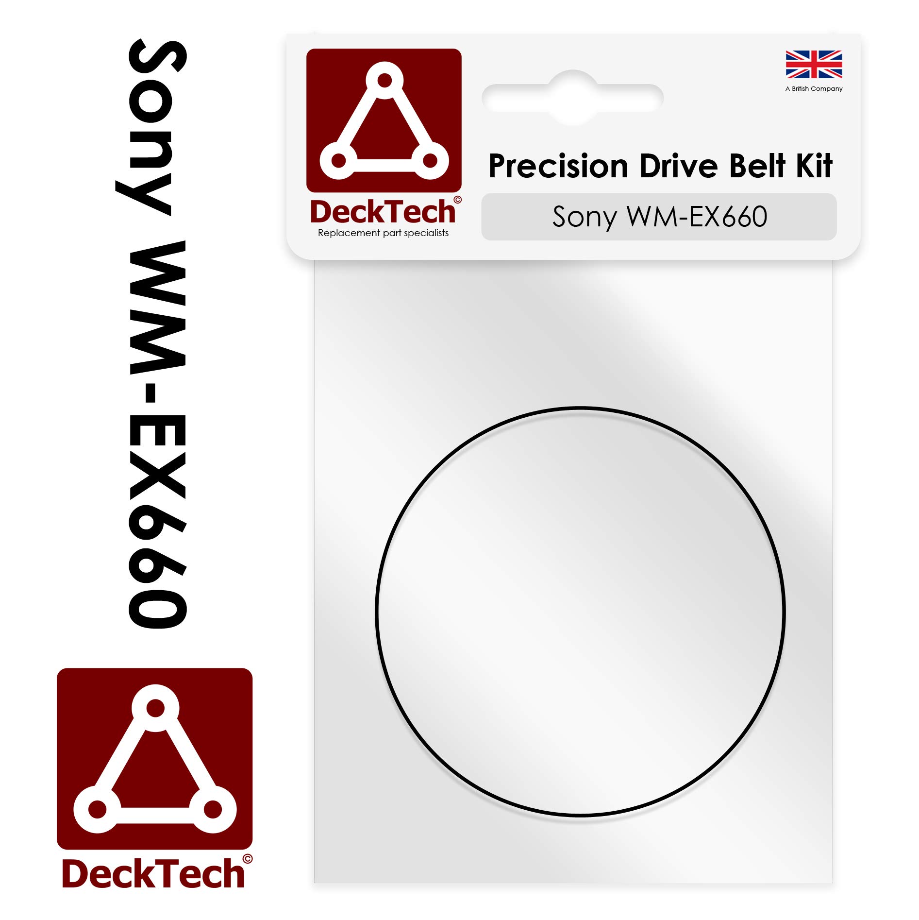 DeckTech™ Ersatzriemen Für Sony Walkman WM-B39 WMB39 | Gummi