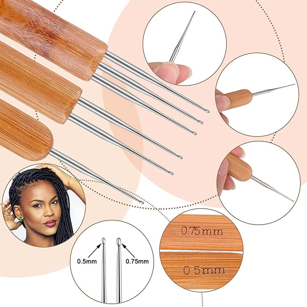 5pz Pacchetto Uncinetto Gancio Fa Per La Tessitura... – Grandado - Foto 12