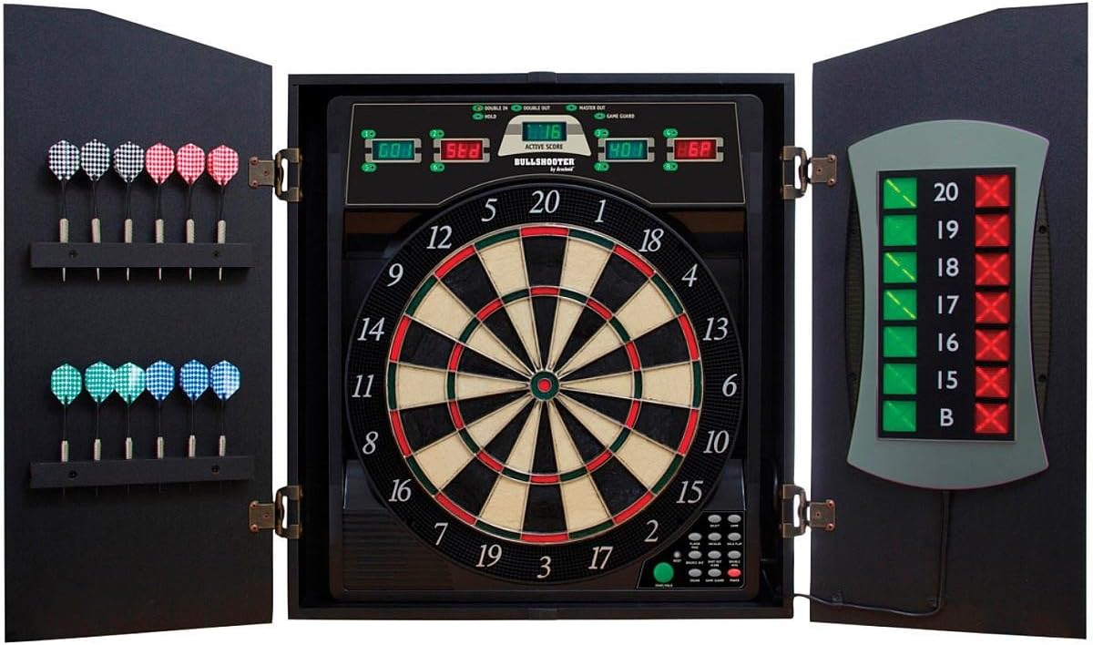 Cricket Maxx 5.0 Electronic Dartboard Cabinet