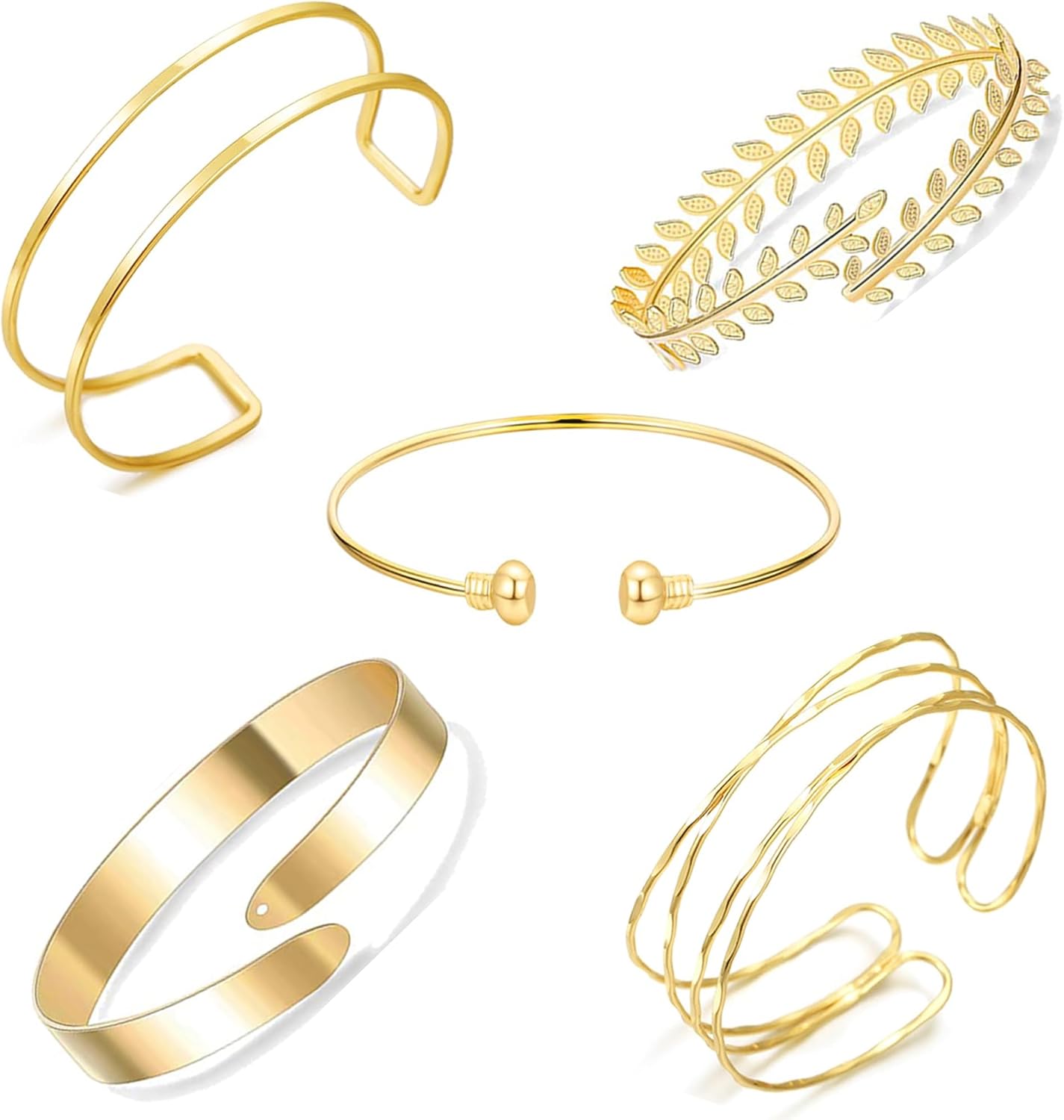 CHTRYTOM Arm Cuff Upper Arm Band Cuff Bracelet Bangle for