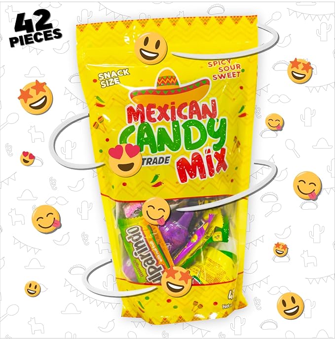 Surtido de Dulces Mexicanos Picantes y Dulces - 42 Unidades miniatura 2
