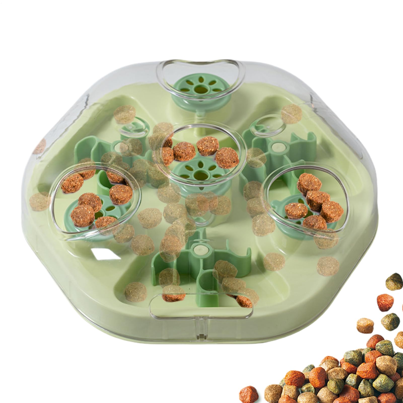 Juguetes De para Perros Juego De Alimentación Lenta | Juguete Dispensador de Premios Para Cachorros Y Perros De Raza Mediana Y Grande Adiestramiento