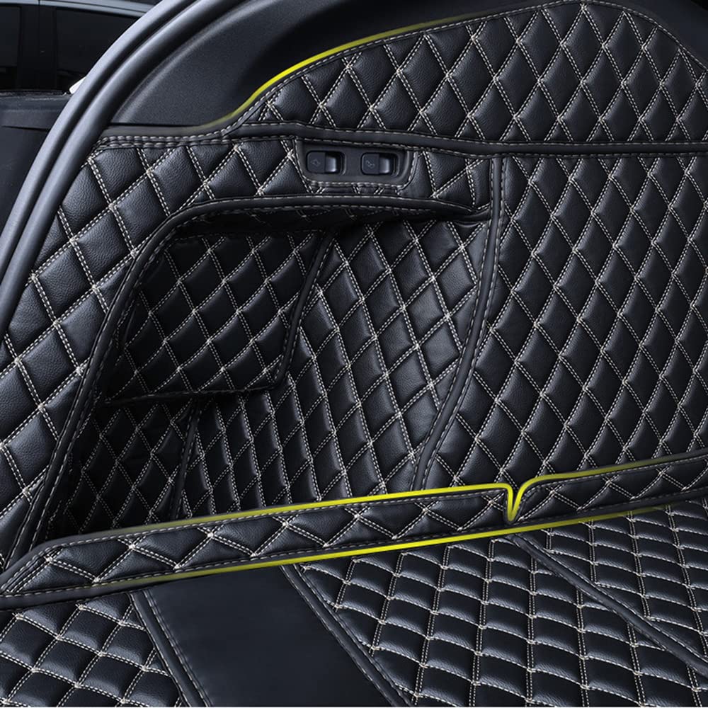 Tapis De Coffre Pour Smart Fortwo 451 Et 453 (2009-2020) - Imperméable, Antidérapant, Rouge - 9