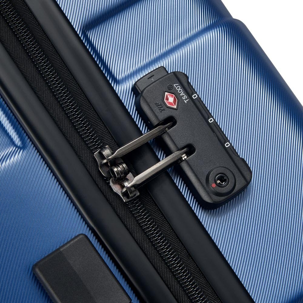 DELSEY PARIS - Airship 2.0 - Valise soute Rigide 66x47x26 cm - 63 L - L - Bleu Clair