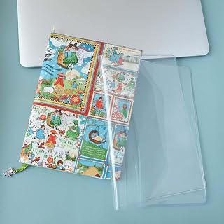 A5 Plastic Clear Book Cover. a5 Clear Notebook Cover 6.1 x8.7X 0.78 inces