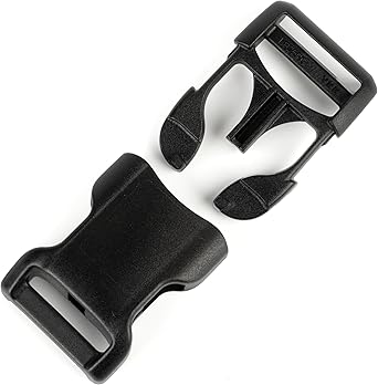 【新品未使用】laubeblanc Side-buckleDrapeDress Plastic Contoured Side-Release Buckle - 5/8