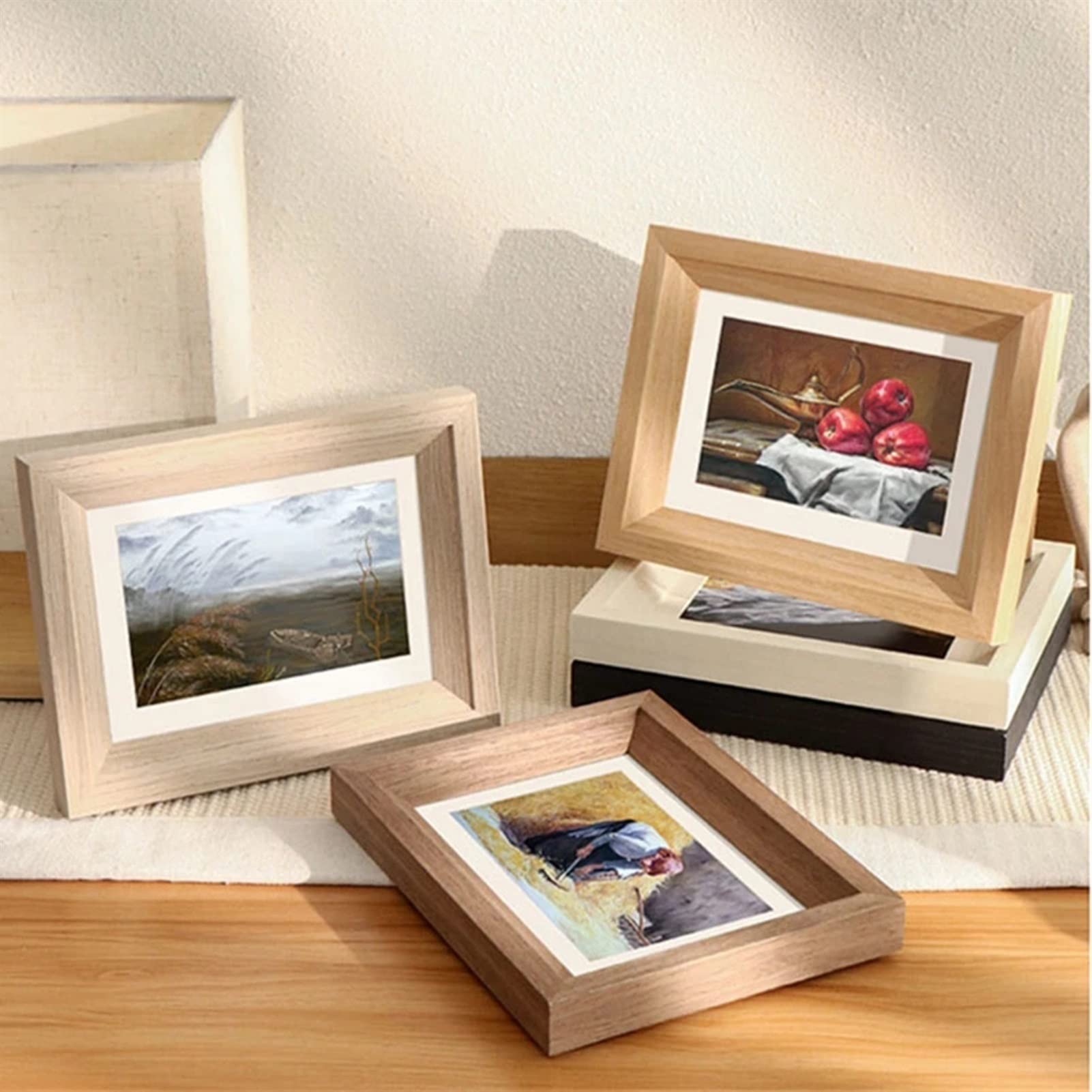 Amazon.com - hezhuhe2258 Photo Frames Retro Stereo Wood Photo