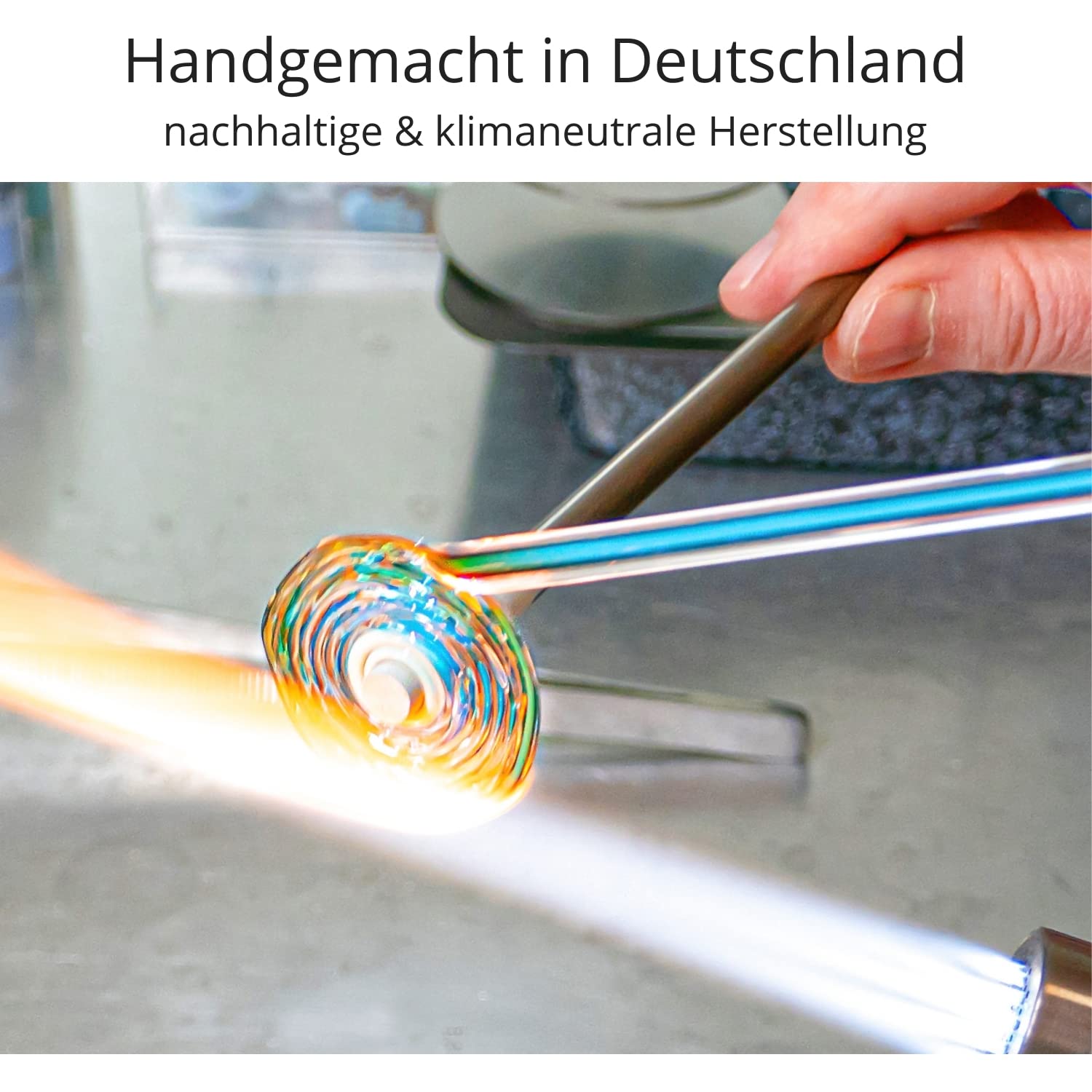 Edelstahl-Ring Set mit 3 Scheiben aus Murano-Glas/Wechsel-Ring/PASST IMMER/verstellbar/Personalisiertes Geschenk für sie zum Muttertag Hochzeit Jahrestag Geburtstag