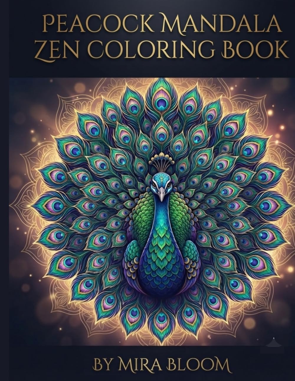 Peacock Mandala Zen Coloring Book: A Stress Relieving Collection of 38 Intricate Peacock and Mandala Patterns for Relaxation, Anxiety Relief and Creative Meditation