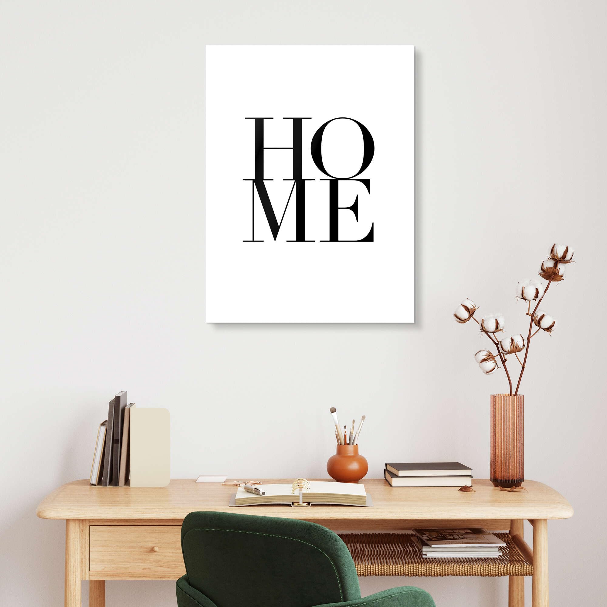 Posterlounge HOME II Acrylglasbild
