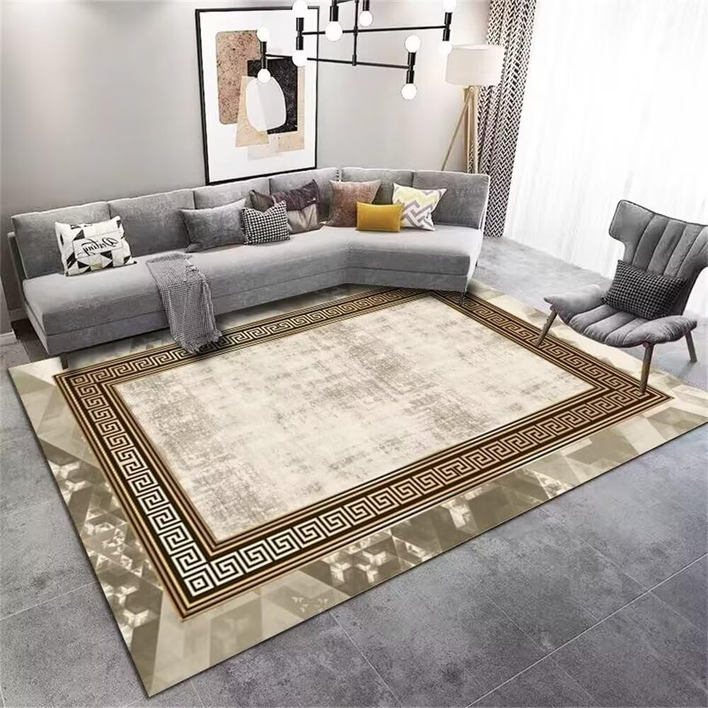 Tapis de découpe 90x150cm antidérapant et lavable en gris rétro