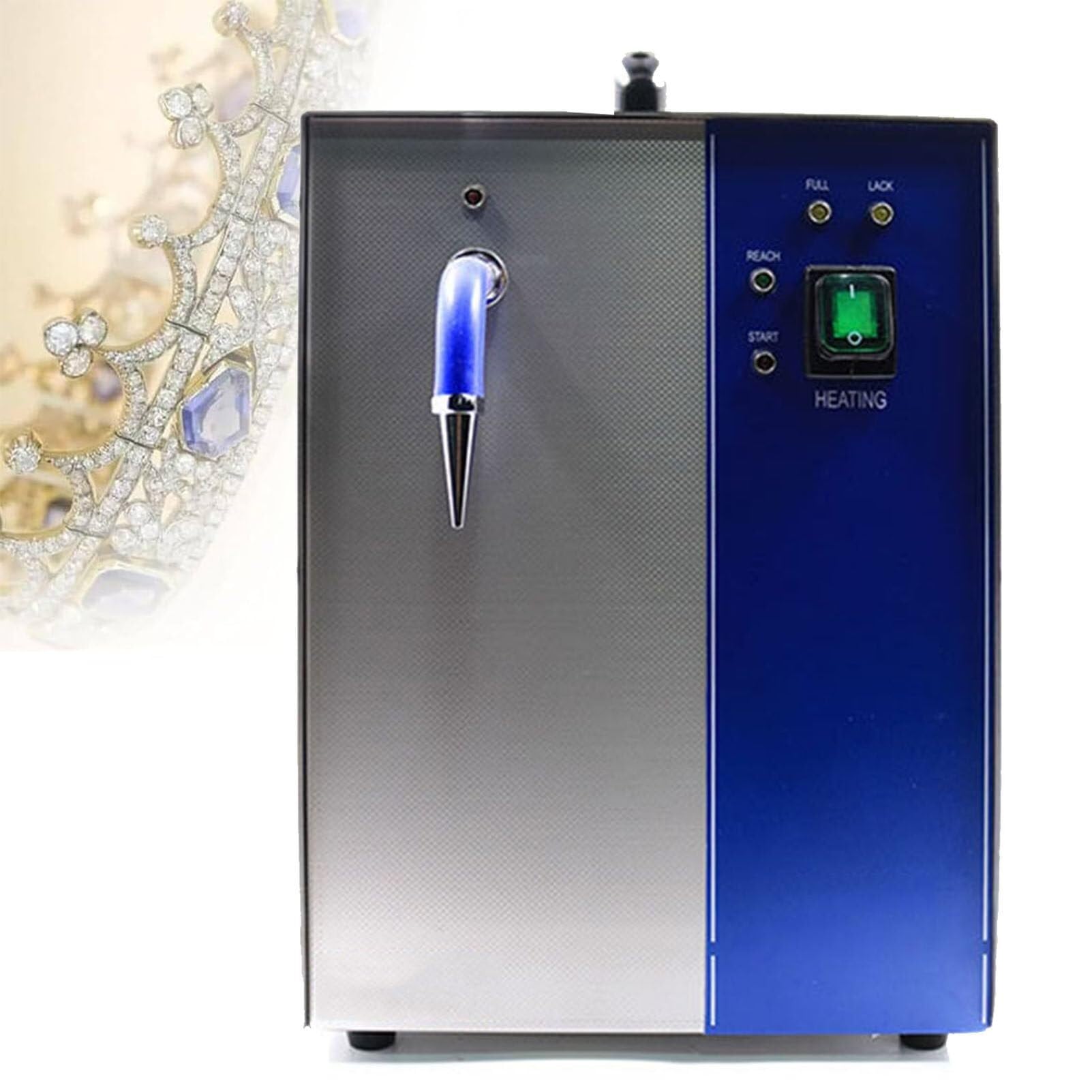 Jewelry Steam Cleaner Professional Stainless Steel Jewelry Steamer Jewelry Steam Cleaner 2200W 4L Electrical Steam
