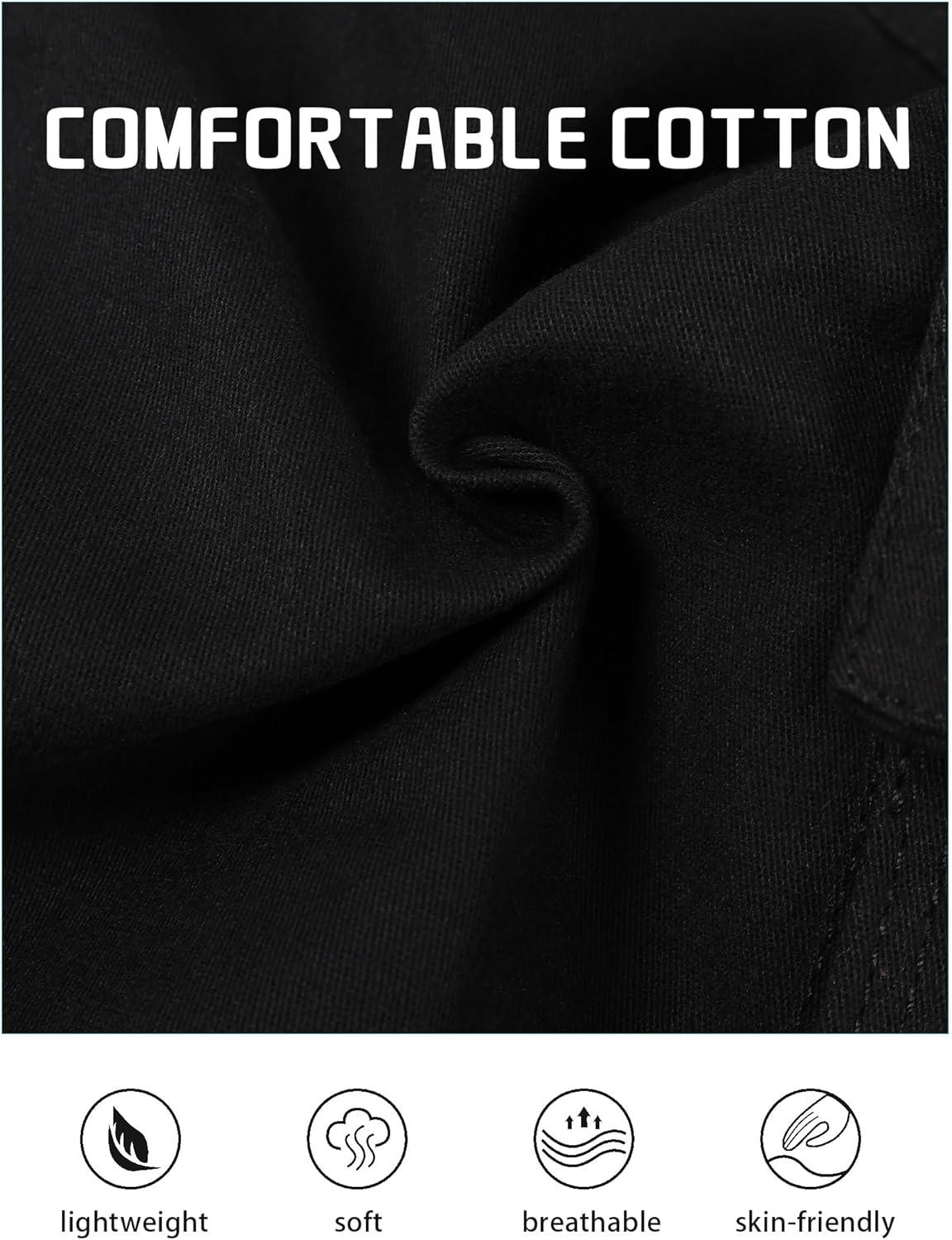 Boys Cargo Joggers Drawstring Jogging Pants Kids Elastic Waist Trousers 5-14 Years - Image 4