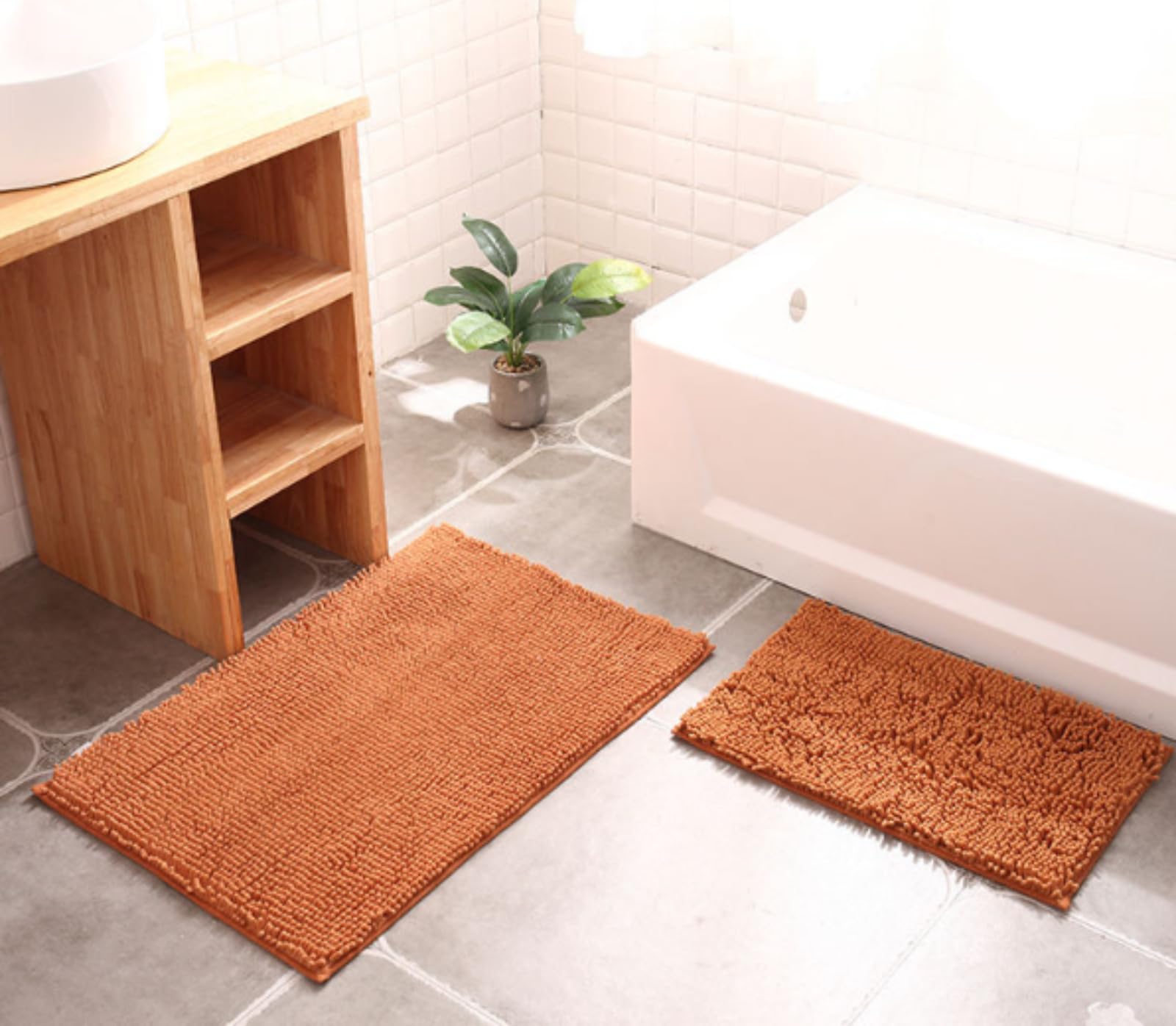 Tapis Ultra-Absorbant pour Pattes d'animaux - Tapis d'Entrée Absorbant Anti-Dérapant, Tissu Doux pour Confort des Pattes, Anti-Dérapant à Base Texturée, Coutures Renforcées, Multizones Utiles