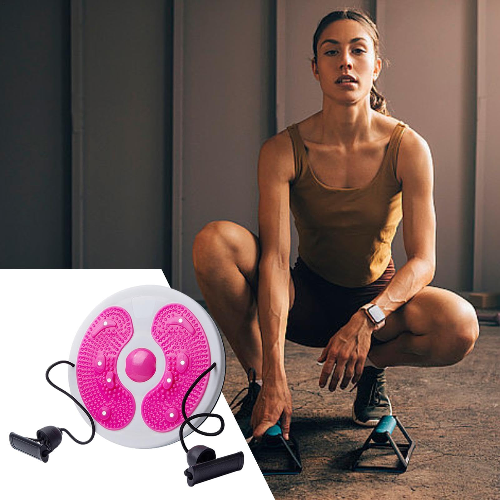 Barre Per Dip Parallele - Stazione Per Allenamento A Casa, Portata 170 Kg, Regolabile In Altezza - Foto 13