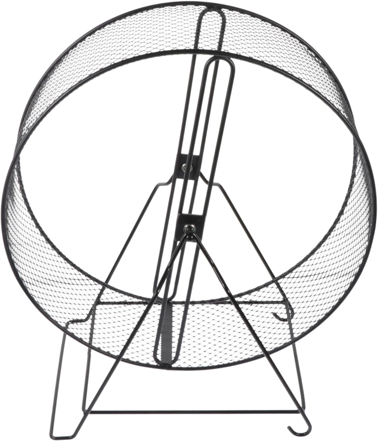 Kisangel Quiet Hamster Wheel Toys for Hamsters Pet Exercise Wheel Made of Iron Comfortable Running Experience