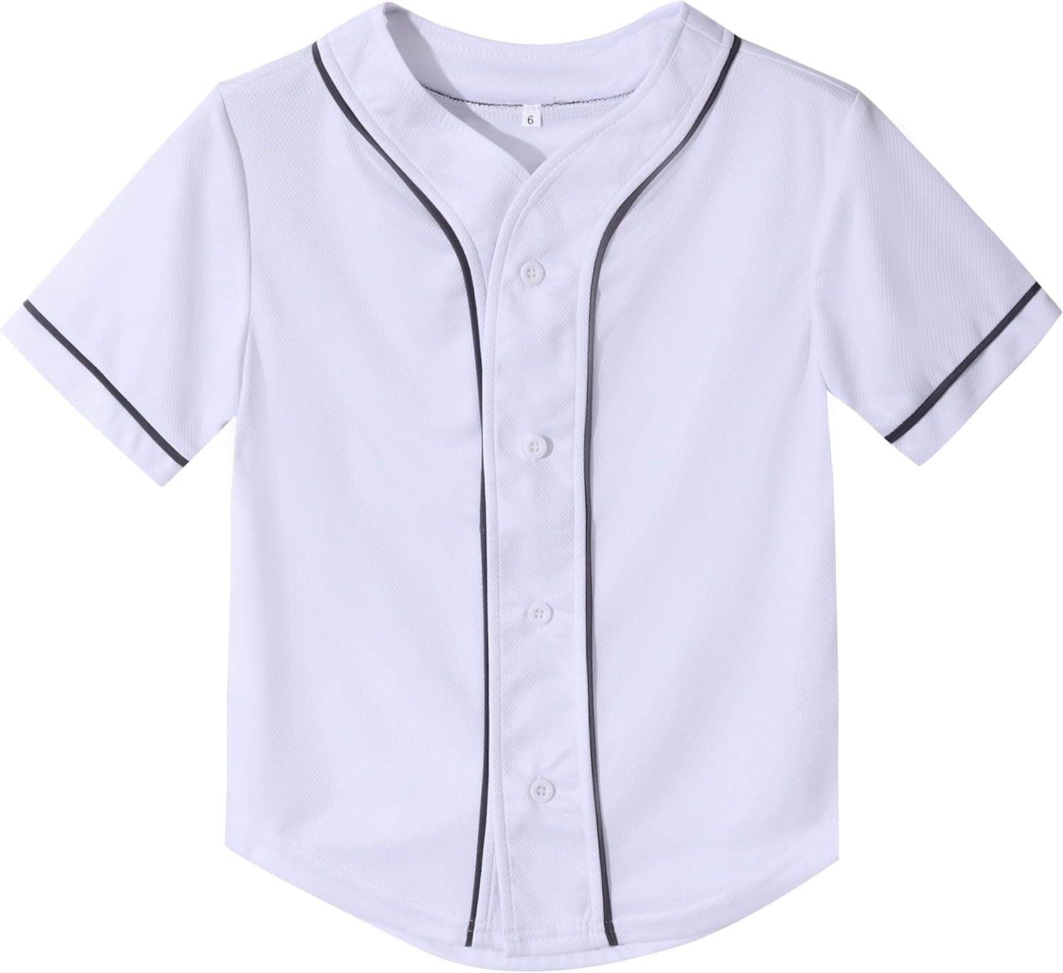 Yuji Itadori Kids Baseball Jersey Button Boys Short Sleeve T Shirts Hip Hop Fashion Casual Sports Solid Color Shirt